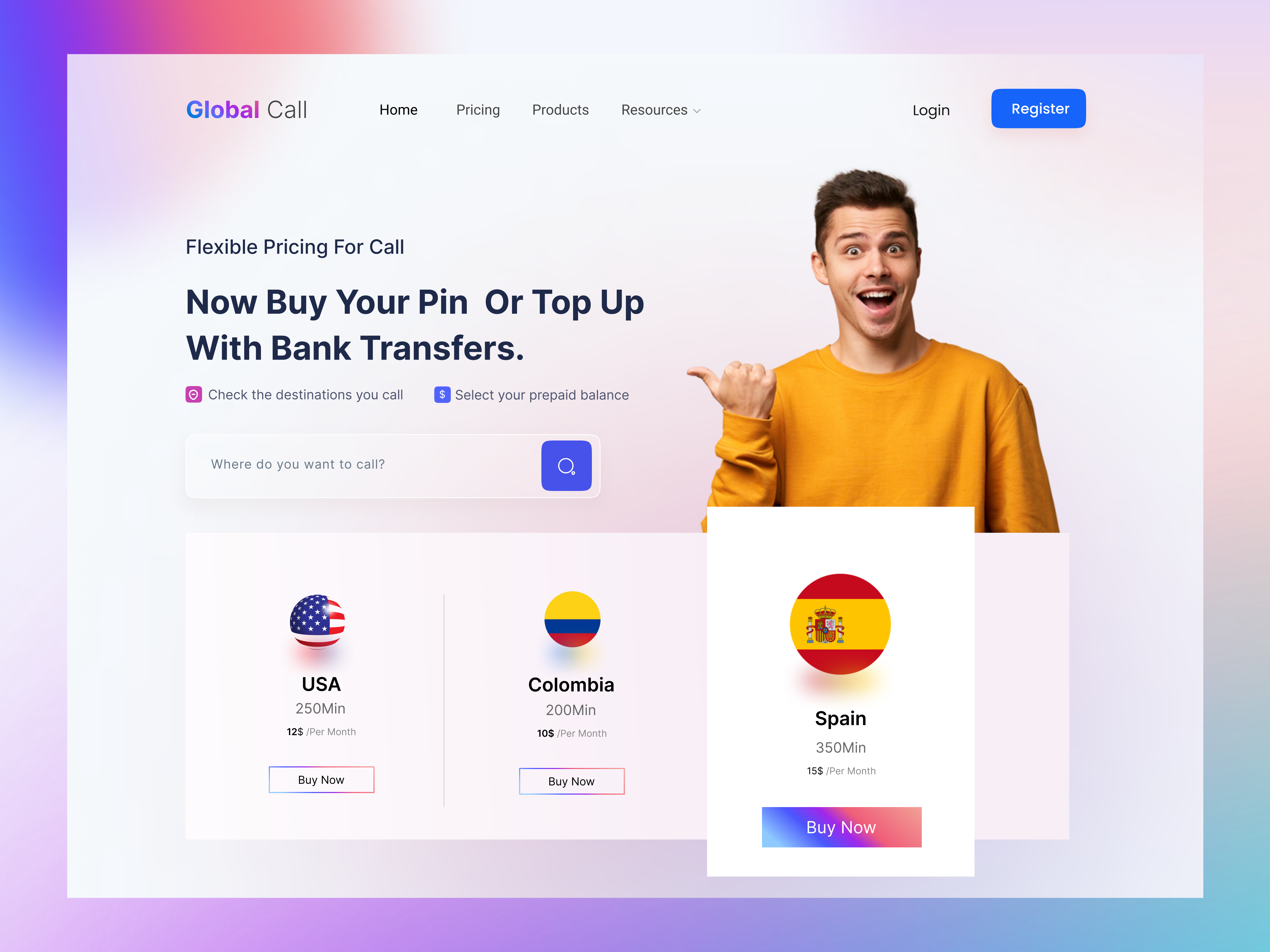 Example of Saa S Landing Page Design