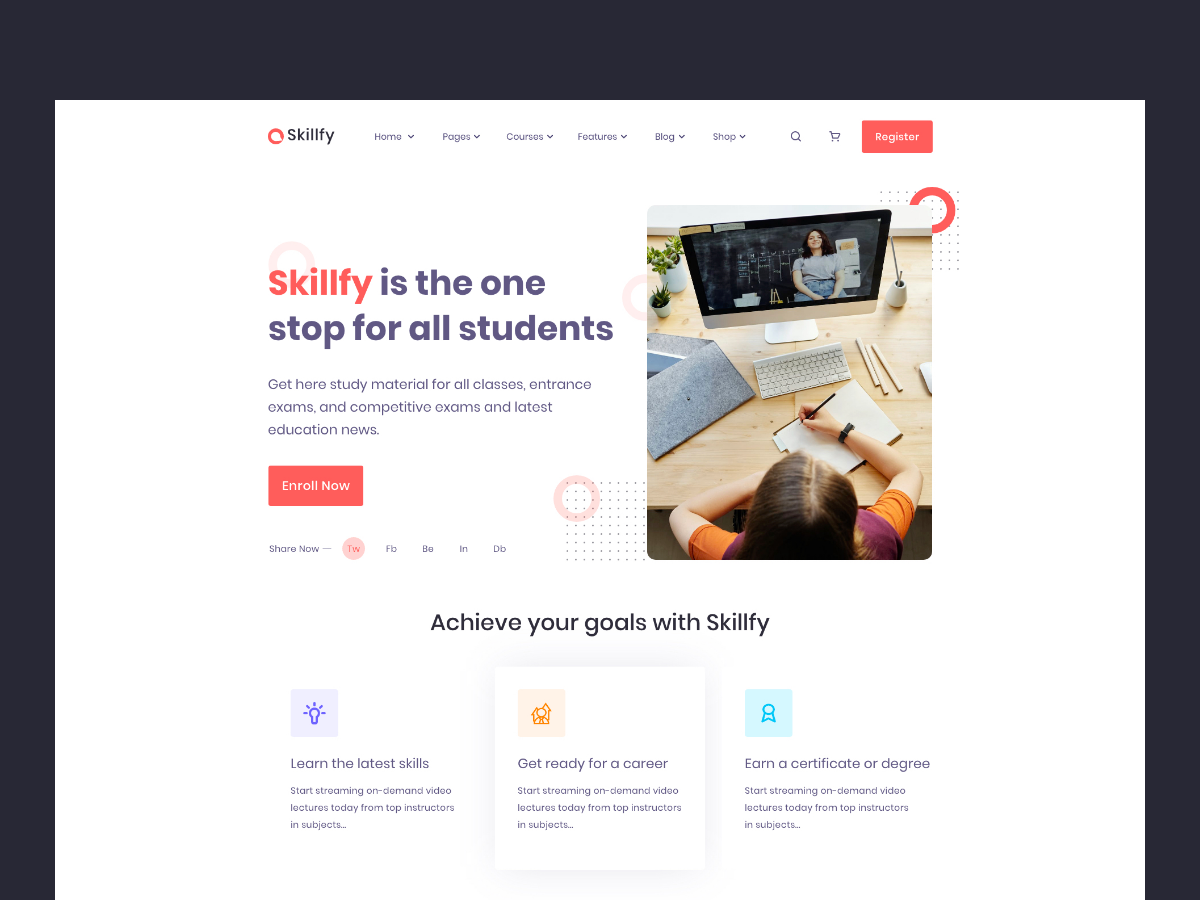 Example of High Converting Landing Page Design