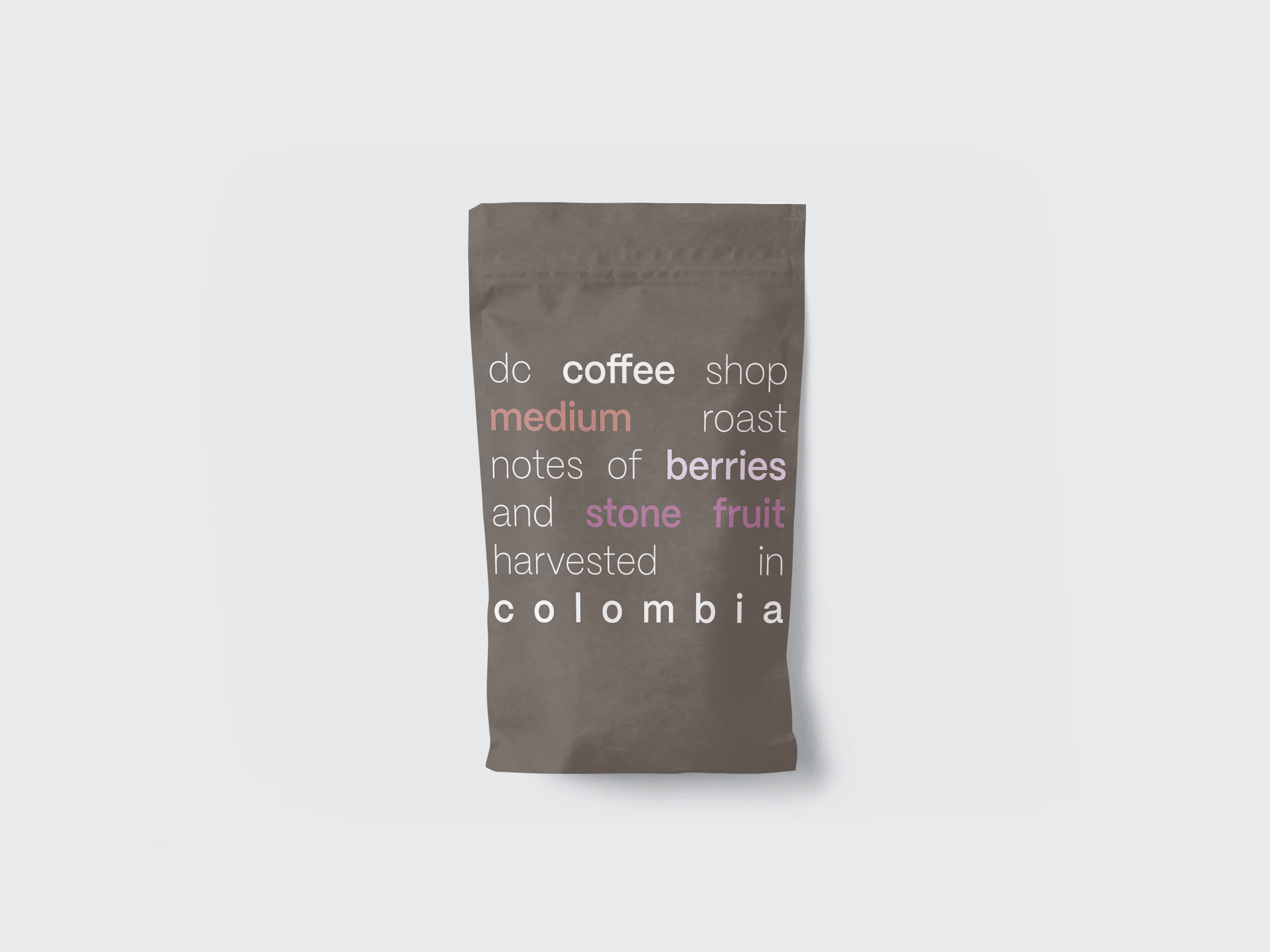 Coffee Bag Design packaging