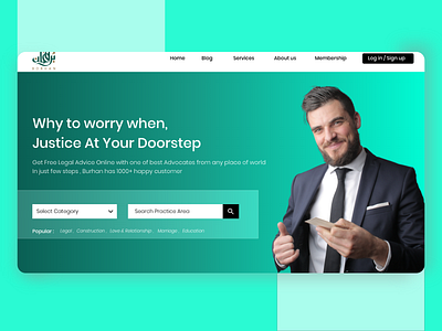 Legal/ Law Firm Website Design Development branding landing page law firm legal ui ui design ux web design website