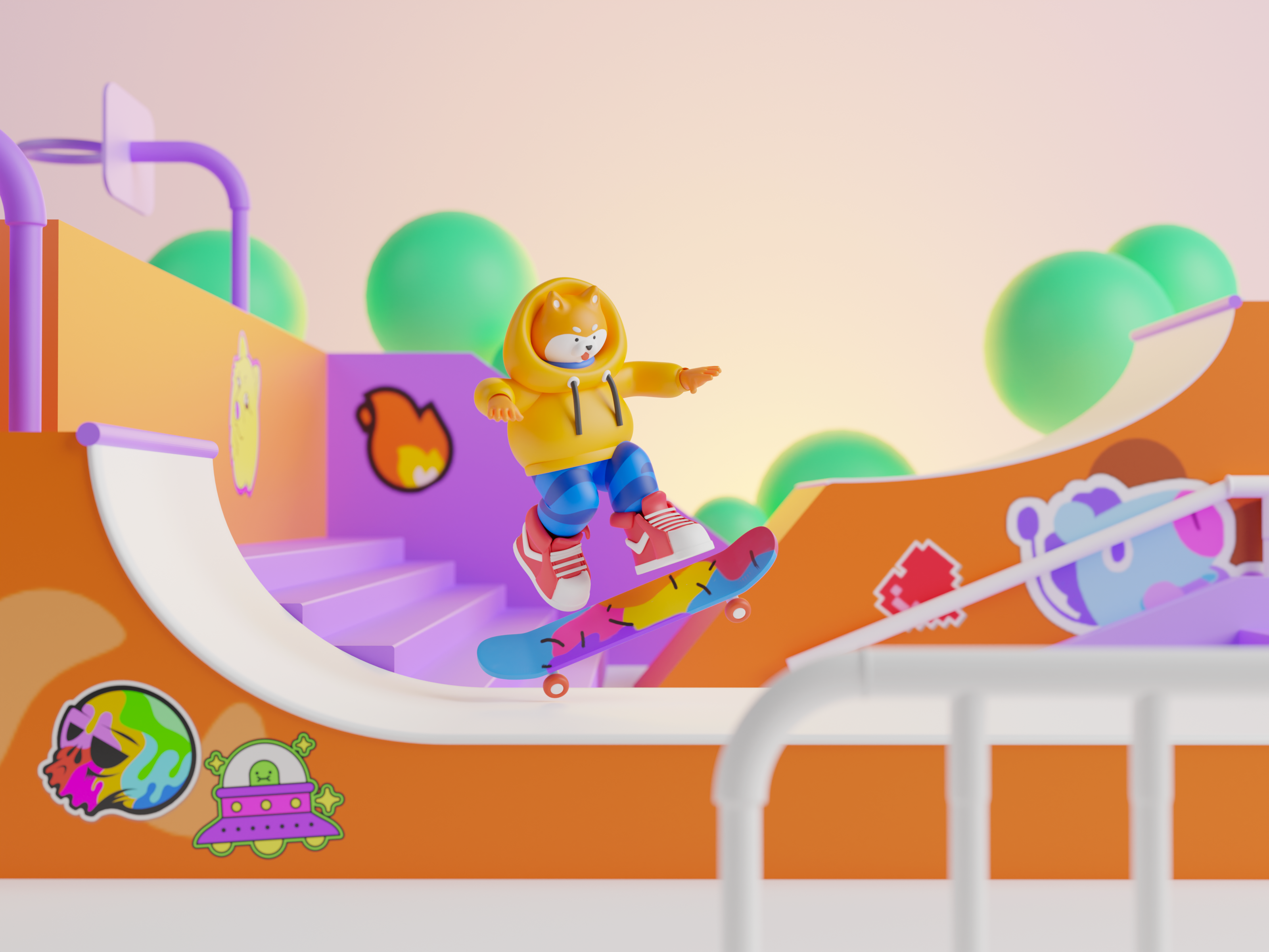 Example of 3D Illustration
