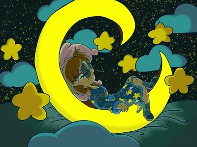 Talking to the Moon art design flat graphic design illustration illustrator minimal