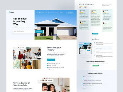 NoHo l Sell Page [Real Estate 🏠 ] apartment website dashboard home home sell housing inner page innerpage minimal design noho product design property sell real estate real estate app realestate realtor rent ux design web design web interface website design