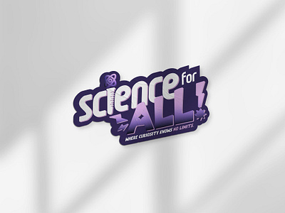 Science For All! branding design graphic design illustration illustration. logo logo design