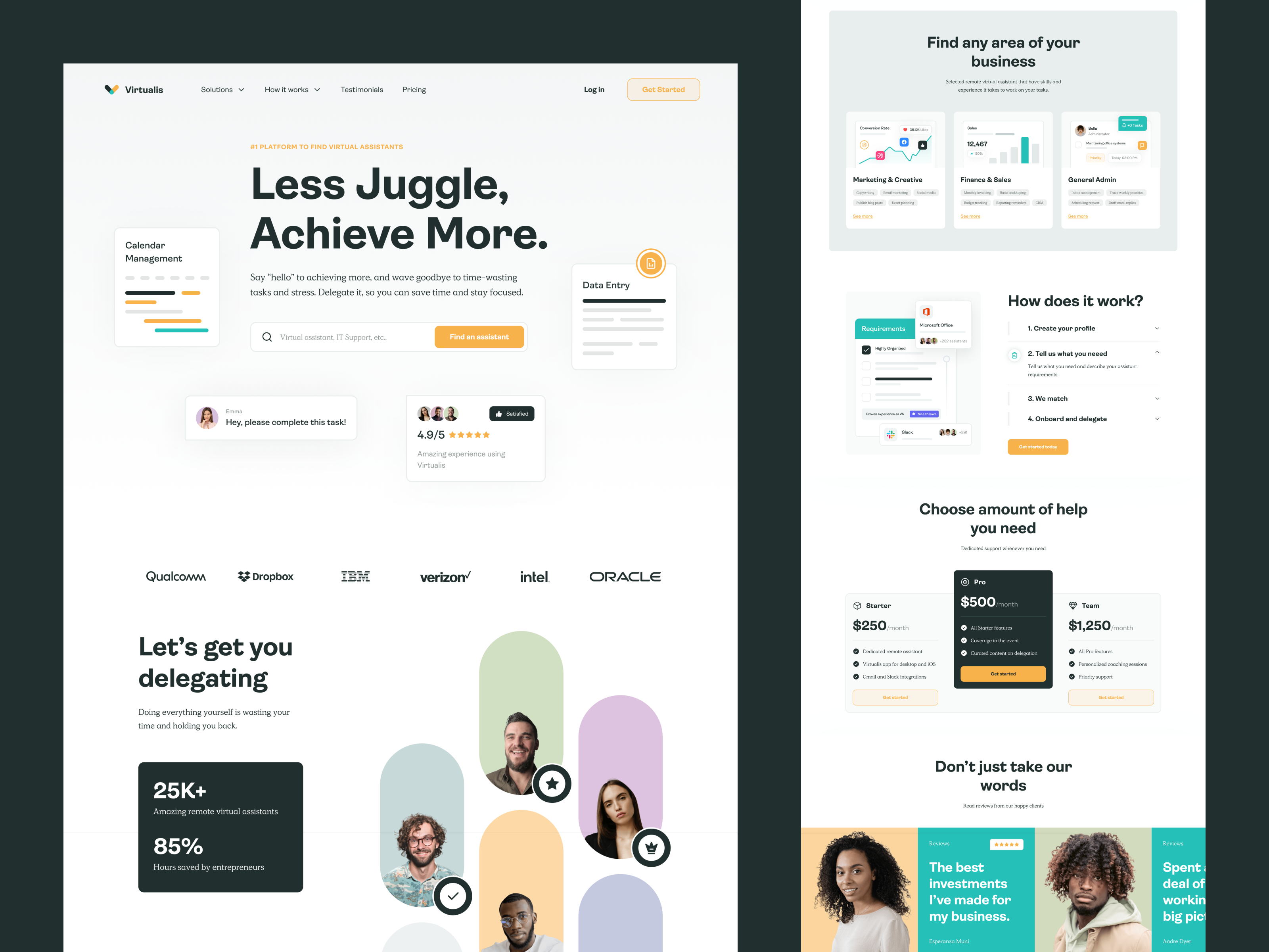 Example of High Converting Landing Page Design