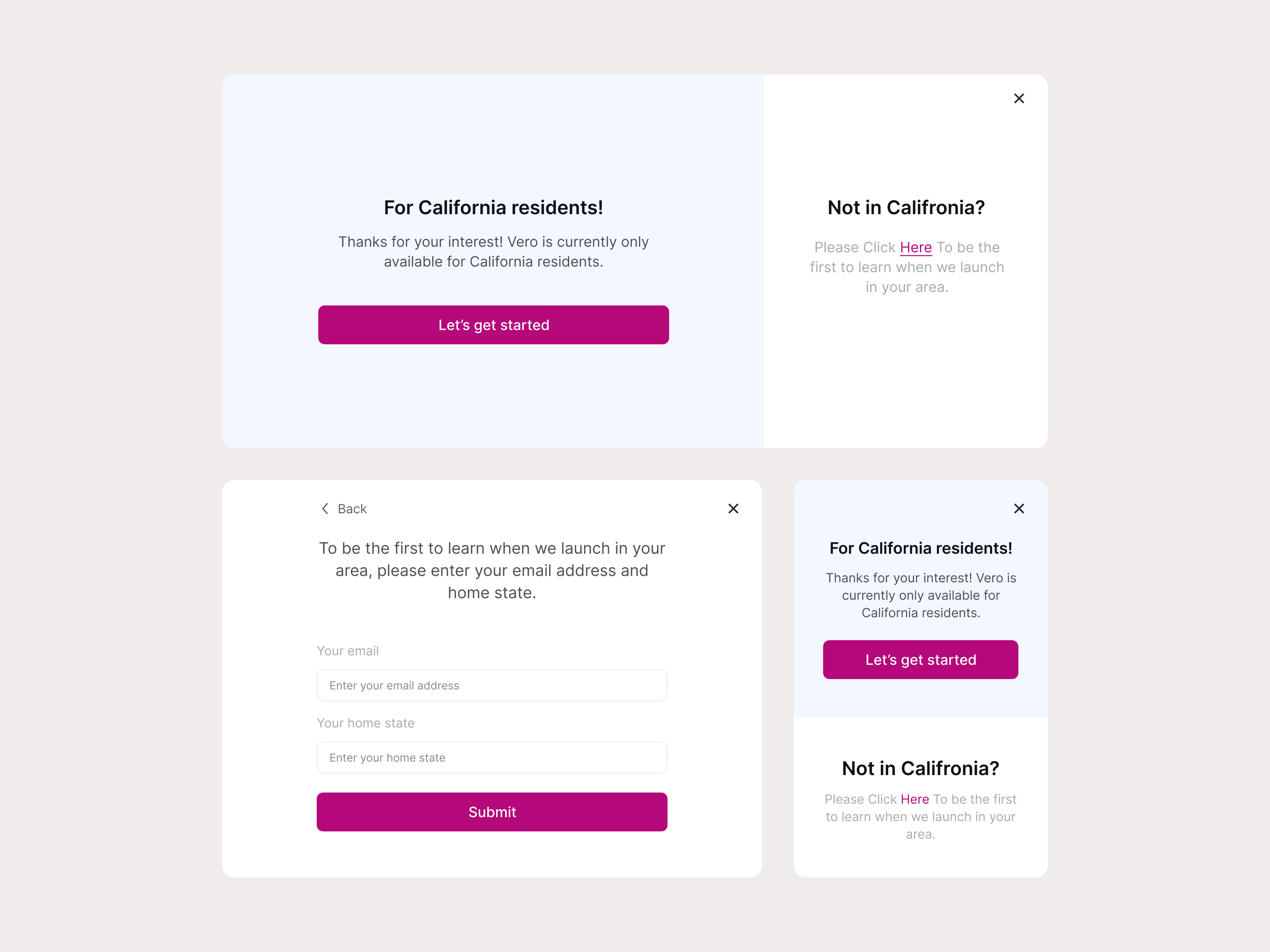 Example of Data Driven Web Application Design   UX 