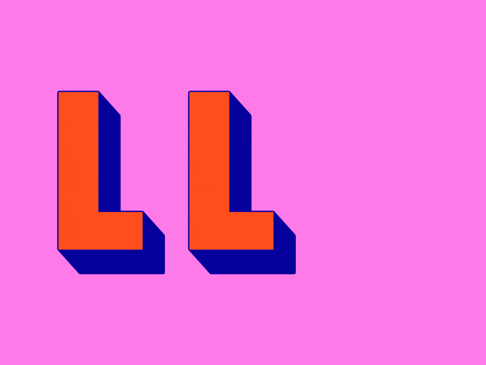 36 Days of Type - L by Nina Wasland on Dribbble