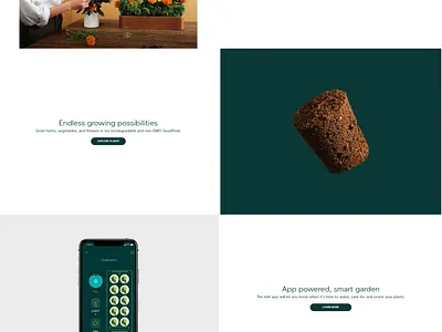 Futuristic & Sleek Landing Page for EDN Tech landing page marketing research ui ux