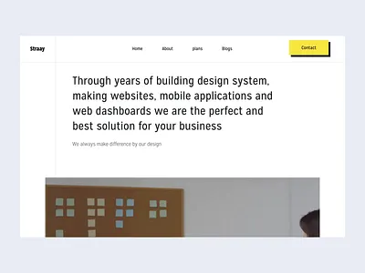 Straay Landing page UI design after effects animation design graphic design landingpage motion graphics motion ui product design prototyping ui ui animation ui design uidesign user experience user interface visual product web design website