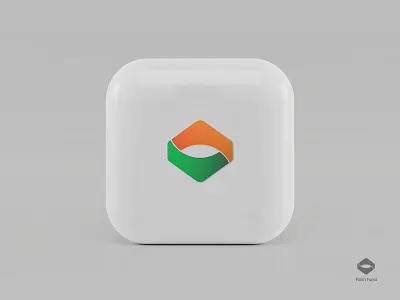 Farm Fund branding brandmark direction factory farm farm logo fruit graphic design grass green ground guide icon logo design logo guide manor orange orchard sun yellow