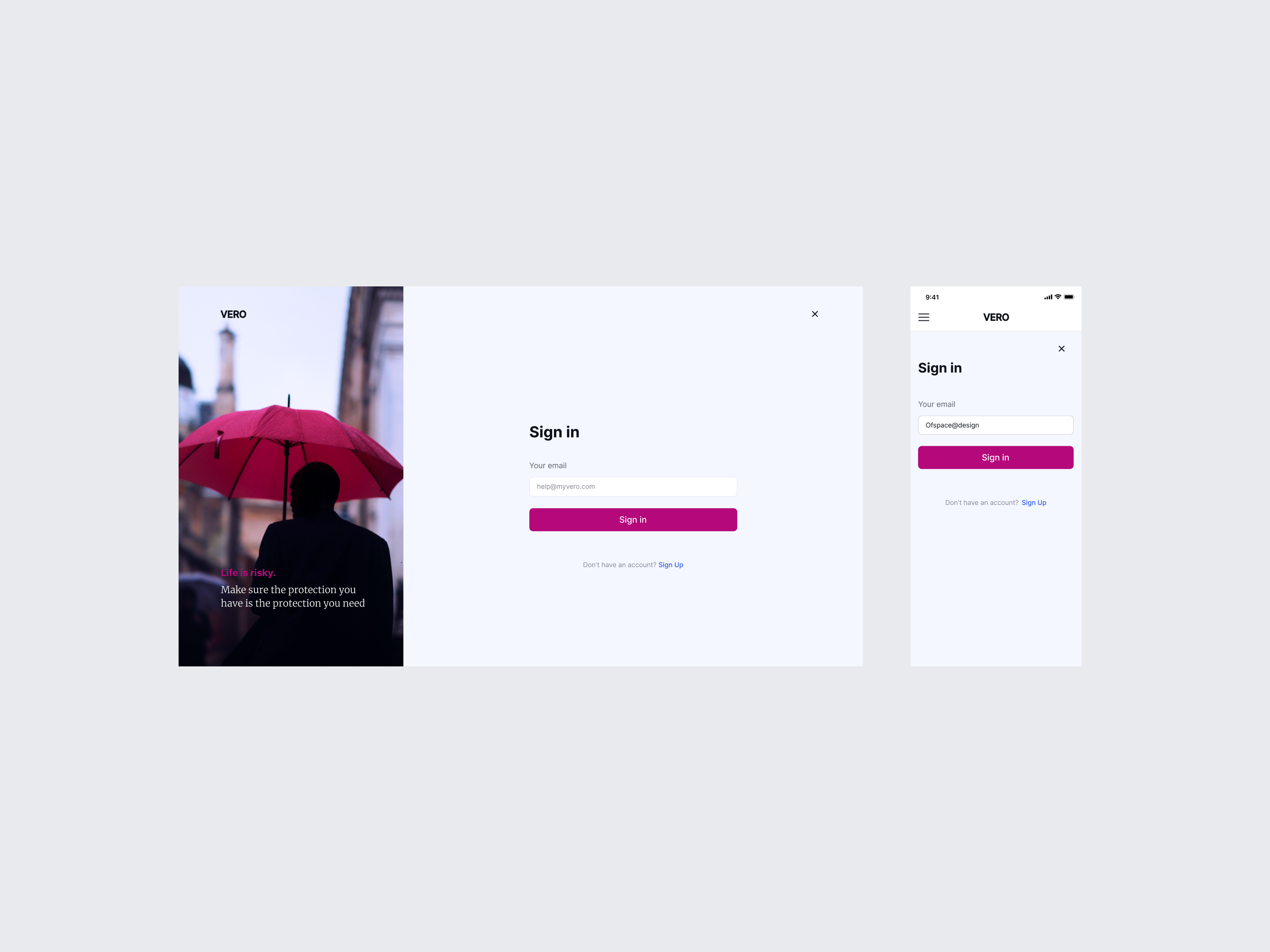 Example of Data Driven Web Application Design   UX 