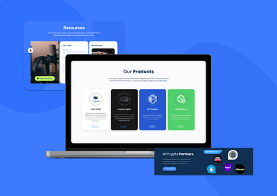 NYCrypto app branding design ui ux website