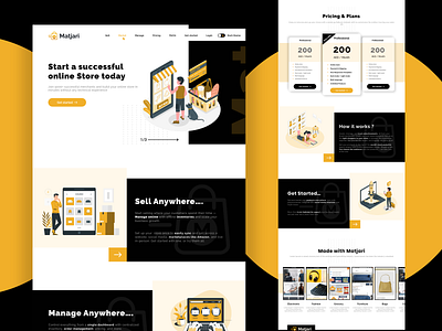 Development Agency Landing Page agency branding branding company website design graphic design homepage illustration landing page ui ui design uiux ux web design website