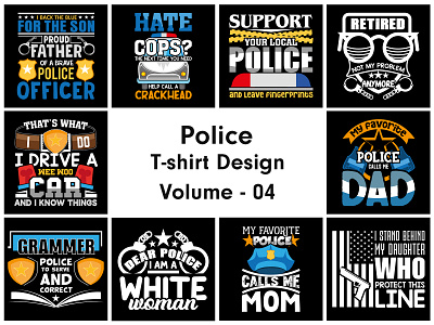 Police T-shirt Design graphic design police police t shirt police t shirt design t shirt design tshirt typography t shirt ui uiux ux