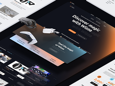 Wizza - Ticket Raffle Website animation branding casino design gamble graphic design illustration landing page logo motion graphics ui ui design uiux ux vector web design website design