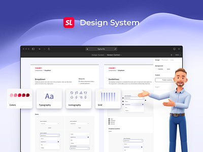 Classifieds Design System - SeLoger design design system figma foundations graphic inspiration ui