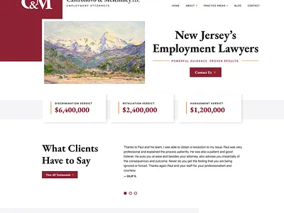 Castronovo & McKinney, LLC design ui