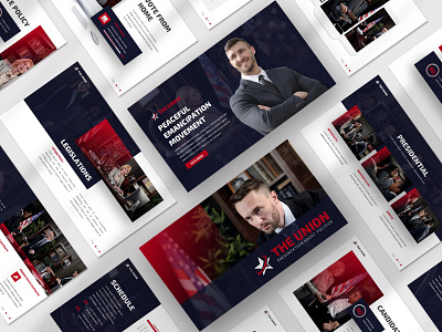 The Union Business Politics Presentation Template brand idendity branding business presentation creative design elegant layout minimalist modern pofessional politic powerpoint powerpoint template ppt pptx presentation presentation design project presentation slides template