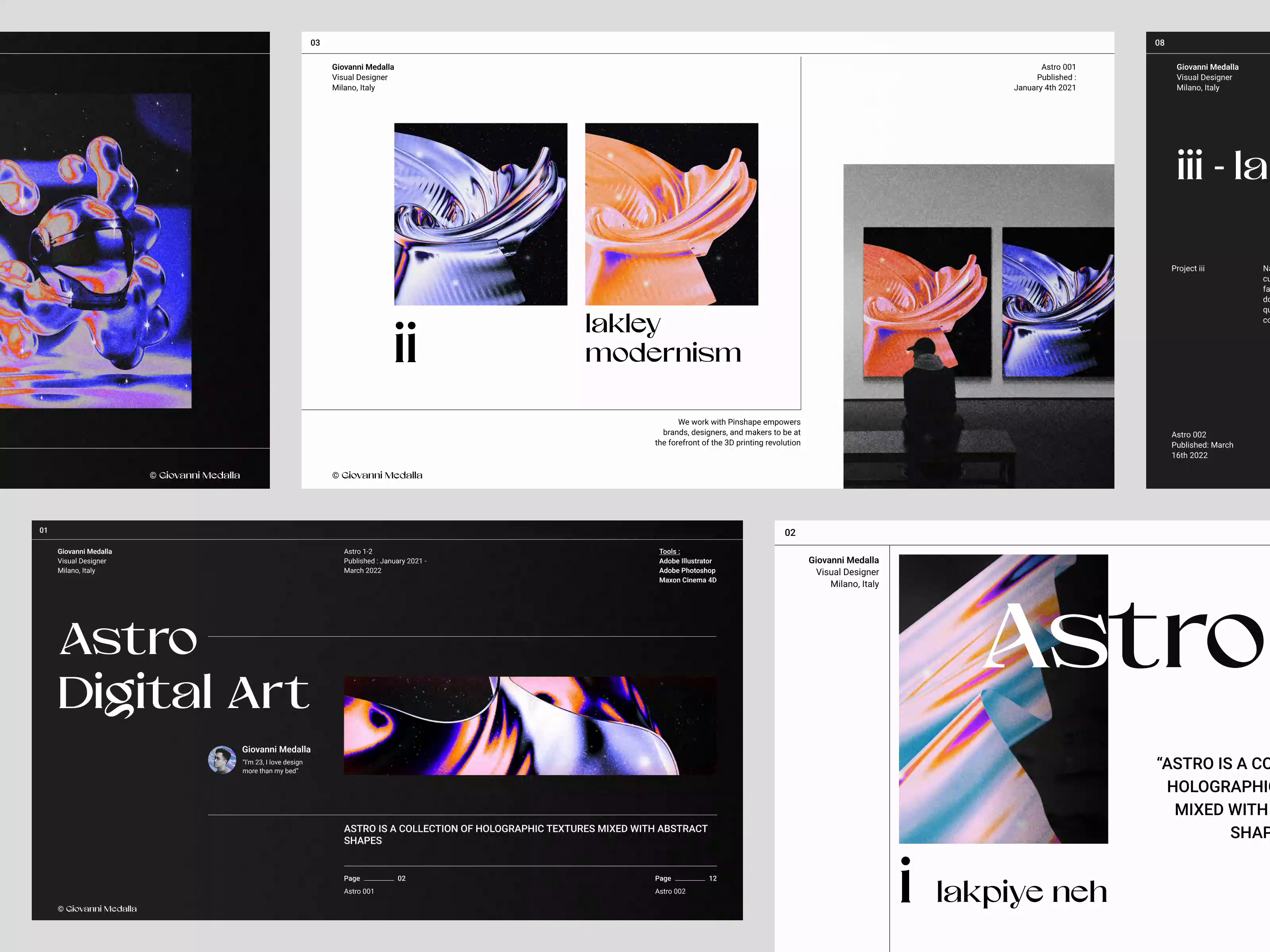 Example of Presentation/Slide Design Per Slide