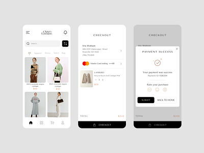 ecommerce store app app apparel branding clothing design ecommerce graphic design ios landing page logo mobile app shopping store app streetwear ui