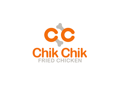 Fried Chicken Logo branding cc monogram chicken logo fast food logo food design food logo fried fried chicken logo logo design monogram logo rooster logo