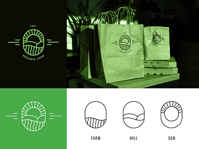 🌱 Organic Logo animation app branding design food fresh fruit graphic design healthy illustration logo motion graphics natural organic plant product shop ui ux vegan