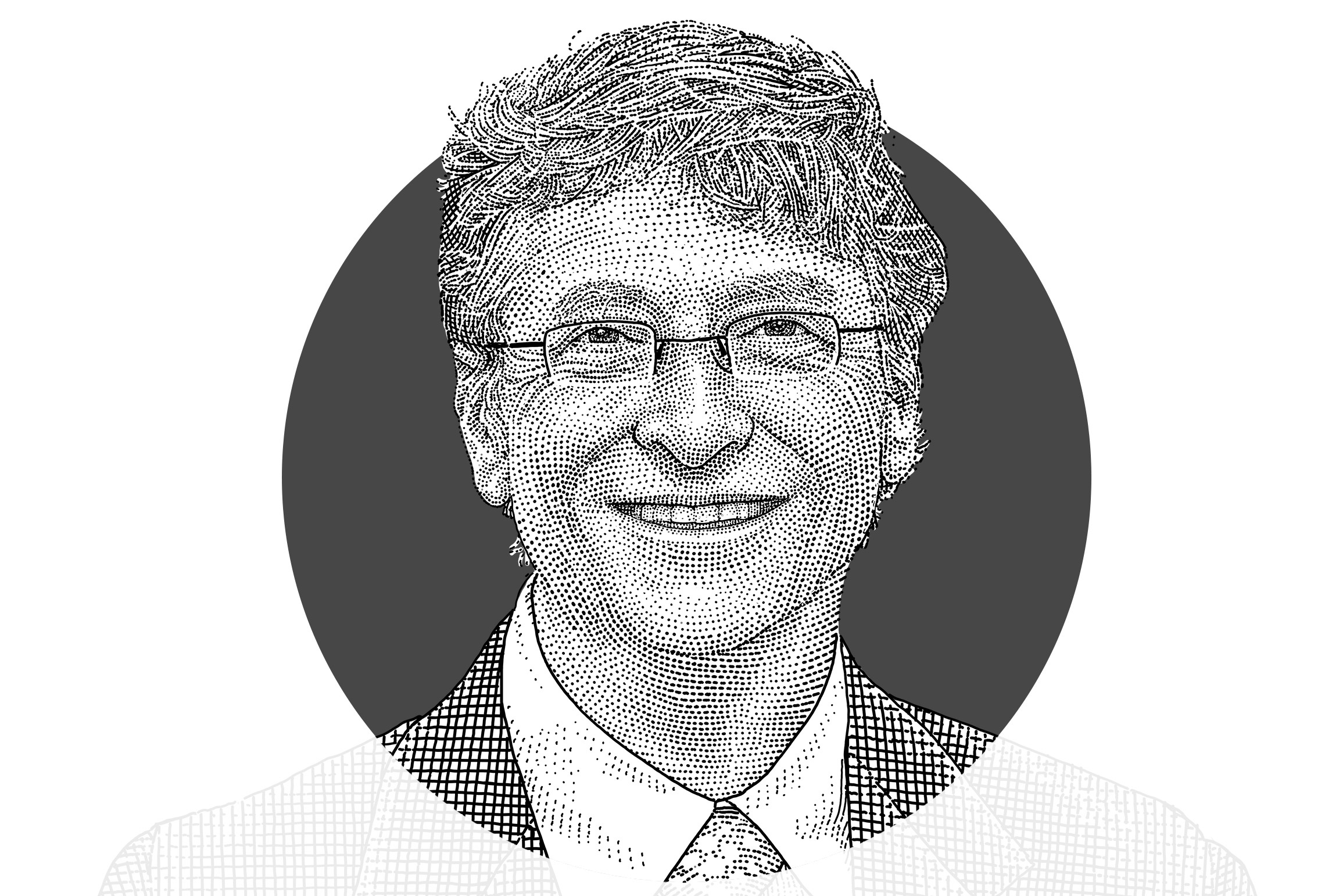 Example of Hedcut (Wall Street Journal) Portrait