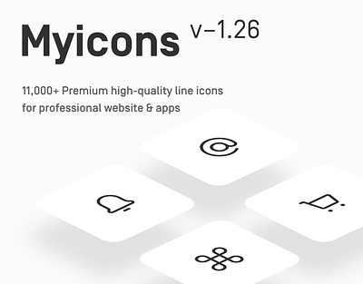 Myicons ✨ v—1.26 | 11,000+ Premium Vector line Icons Pack design system figma figma icons flat icons icon design icon pack icons icons design icons pack interface icons line icons sketch icons ui ui design ui designer ui icons ui kit ui pack web design web designer