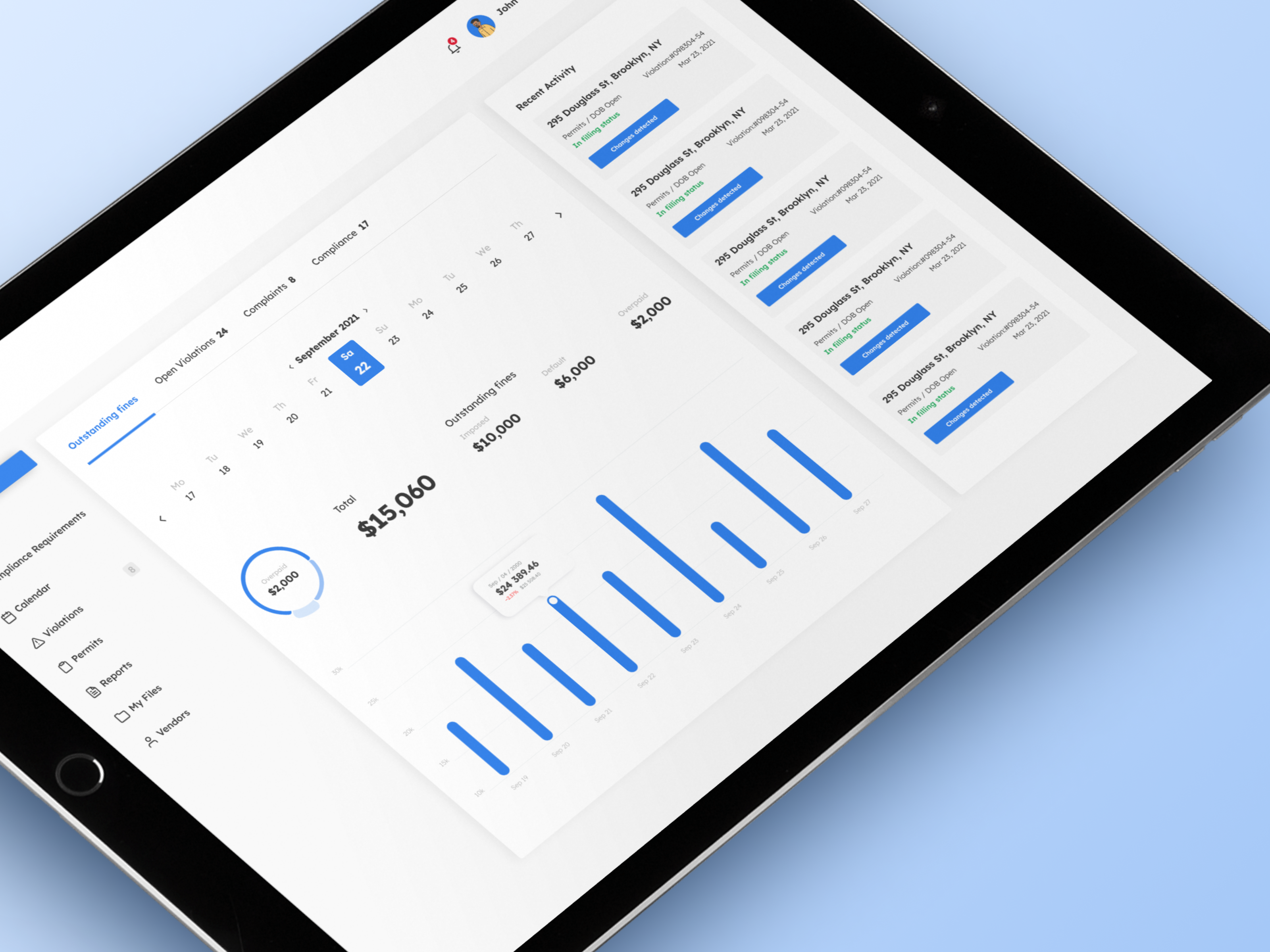 Example of UI/UX Design For Saa S & Web Apps