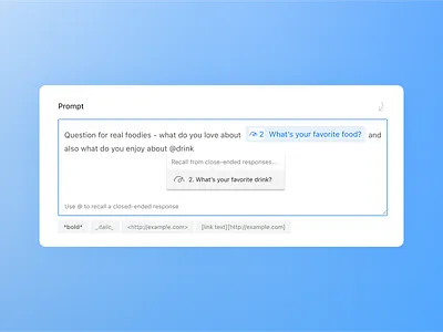 Survey creator question creator survey survey creator ui user research web app