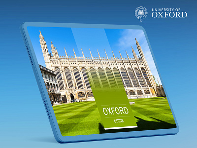 Oxford University Guide app design giude ipad app mihael.net responsive ui web app