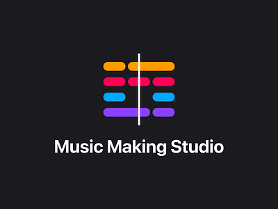 Music Making Studio - App Elements app app design clean ui graphic design minimal mobile app music app product design ui ui design ui elements ui ux design visual design