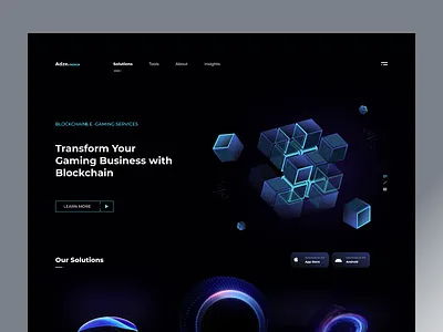 CryptoCurrency - Blockchain UX/UI bitcoin blockchain branding clean crypto crypto transactions cryptocurrency dark ui design exchange identity logo minimal talavadze trading trendy ui ui web 3.0 web design website