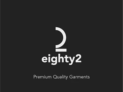Eighty2 Store Logo branding clothing business clothing logo clothing store design garments logo latest logo logo design online store web store