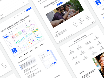 One-page Webflow Template for Startups business clean company page landing page landingpage minimal one page design startup tech startup typography webflow webflow template website design