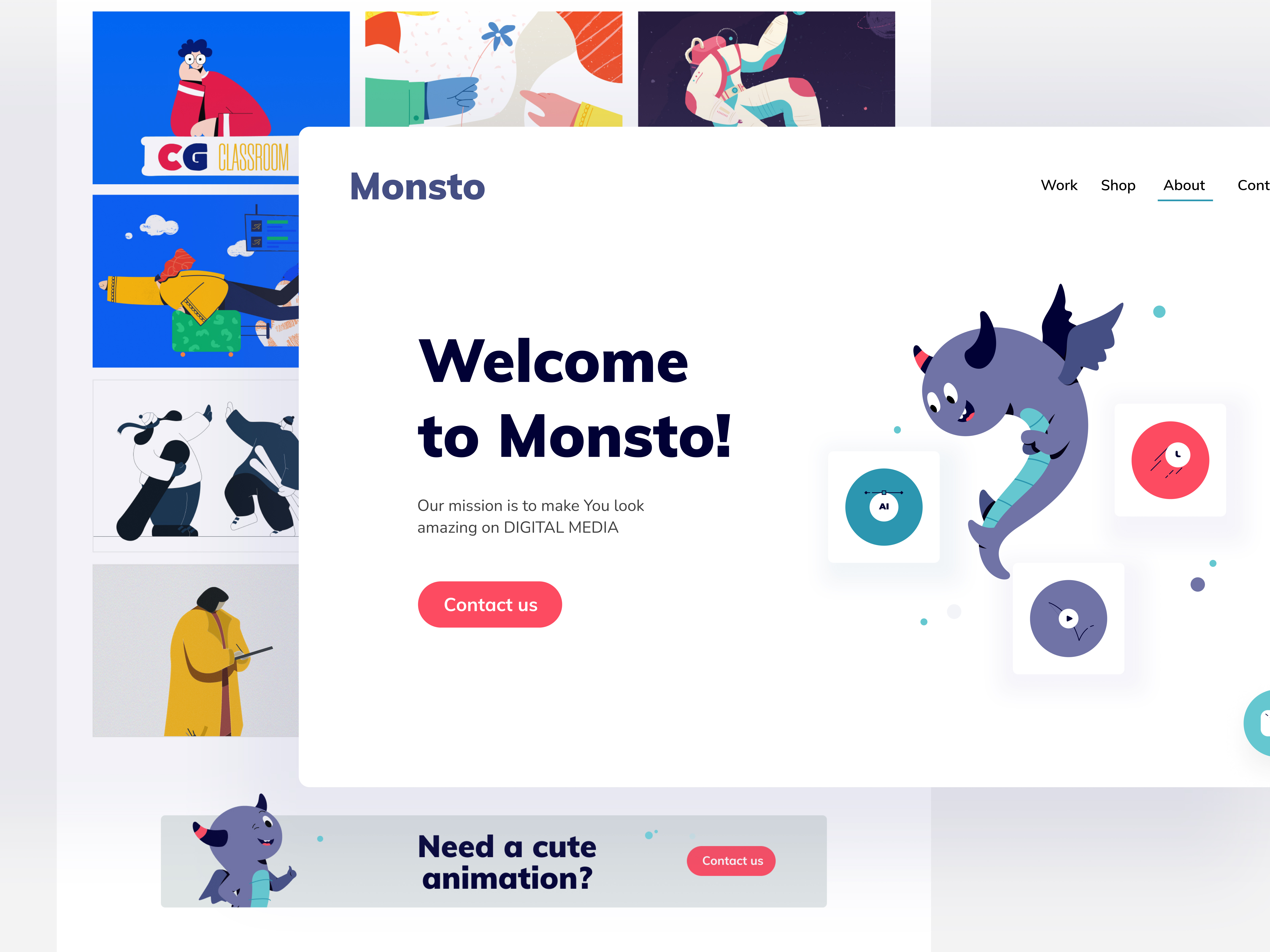 Example of Website Design