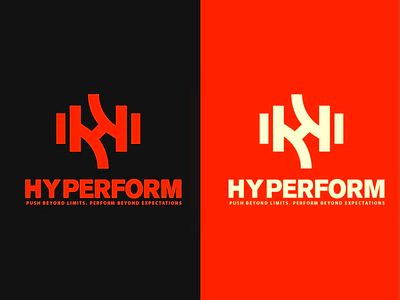 Hyperform - Gym Branding Design bold typography brand identity brand logo branding company logo design geometric symbol gym logo hyperform hyperform company logo logo logo design logo designs logo ideas logo mark logotype mark symbol typography vibrant