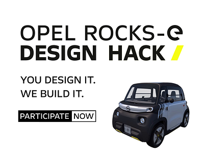 OPEL ROCKS-e DESIGN HACK