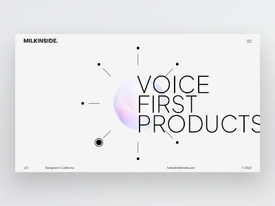 Typography design for the website 3d branding design font home homescreen illustration landing minimal products team typeface typography ui visual voice