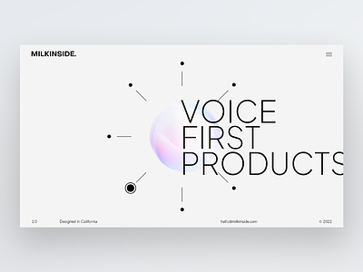 Typography design for the website 3d branding design font home homescreen illustration landing minimal products team typeface typography ui visual voice