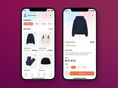 Fashion E-Commerce App animation app design app ui b2b buy ecommerce app fashion fashion store app interface item list marketplace mobile app mobile interface online shop saas shop store ui ui ux ux