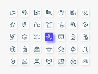 Cyber Security Icon branding cyber icon cyber security cyberspace design graphic design illustration logo minimalistic icon security icon ui