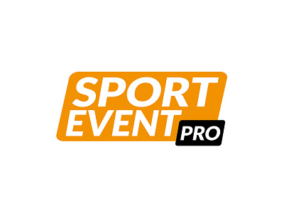 Logo Sport Event Pro app branding design graphic design illustration logo typography ui ux vector