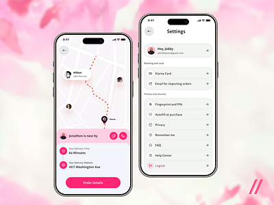 Ecommerce Mobile App - Setting (Location) add location clean concept design e commerce e wallet figma location setting maps profile search maps setting setting and preferences setting page toggle ui ui design