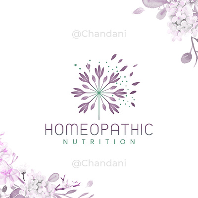 Homeopathic Nutrition logo graphic design logo