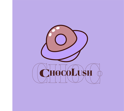 Chocolush- a chocolate brand branding design graphic design illustration log typography