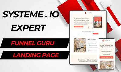 SYSTEME IO EXPERT IN LANDING PAGE / SALES FUNNEL / WEBSITE 3d animation branding design graphic design illustration landing page expert lead generation logo systeme io systeme io expert systeme io landing page ui vector website design website design expert