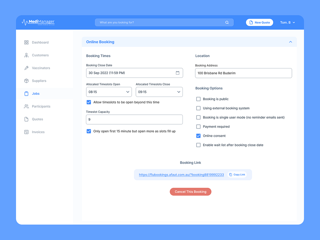 Vaccine Booking System UI/UX Update by Tom Brackley on Dribbble