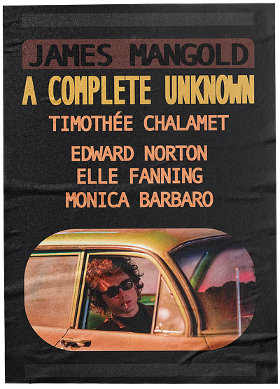 A Complete Unknown movie poster bob dylan conceptual poster dribbble challenge film poster movie poster poster design rebound shot timothee chalamet