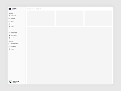 Dashboard sidebar layout bootstrap dashboard layout minimal modern ui sidebar ui